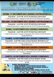 Jadwal Vaksin Kalurahan Karangwuni